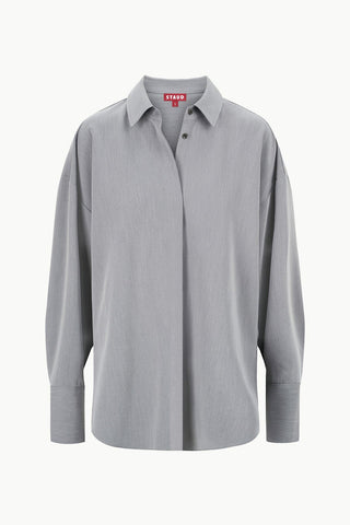 COLTON SHIRT HEATHER GREY SUITING