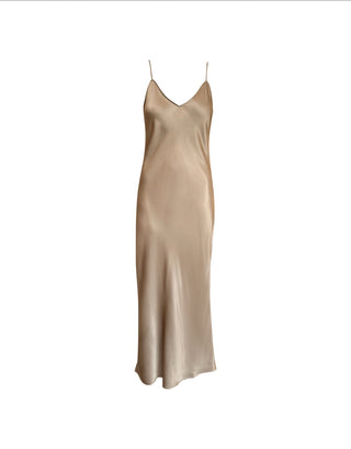 MARI V NECK SLIP DRESS