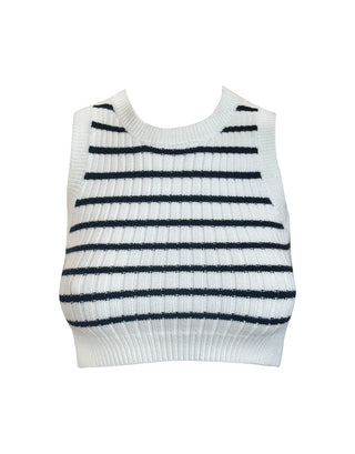 AMARA STRIPED CROP TOP