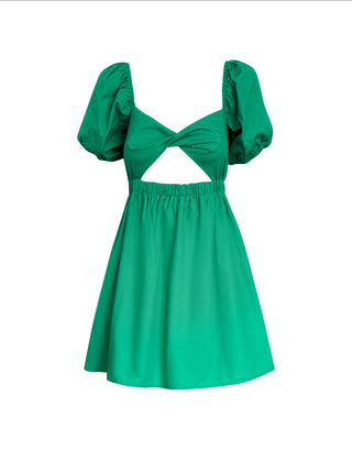 LIMA PUFF SLEEVE DRESS
