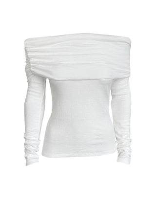 ELLIE OFF SHOULDER SWEATER