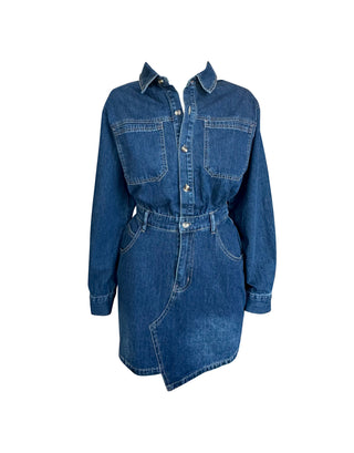 RACHEL DENIM TUNIC DRESS