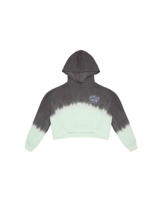 THAT'S WHY THERMAL CROP HOODIE
