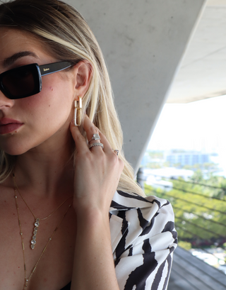 MULTI STONE DROP NECKLACE