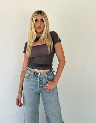 EMMA SHEER TOP