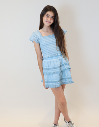TWEEN FAYE STONEWASH TOP