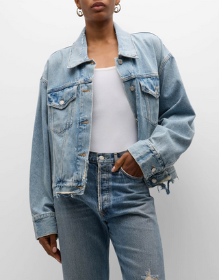 Martika Distressed Denim Jacket