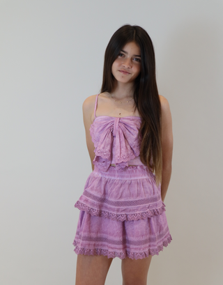 TWEEN ASHLEY STONEWASH SKIRT