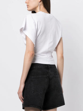 Britt dolman-sleeve cotton T-shirt