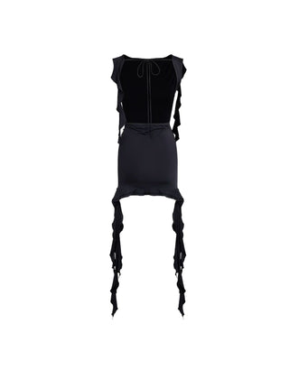 OPULENCE MINI DRESS ONYX