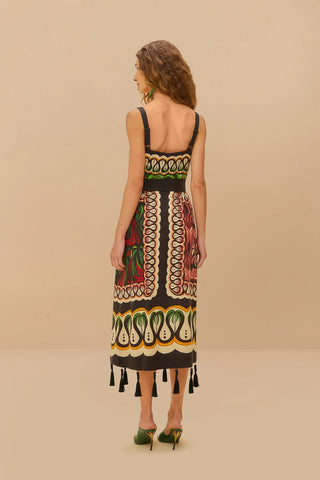 off-white coconut tree dress