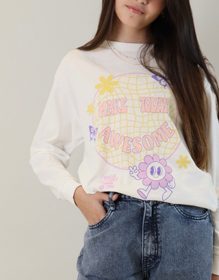 Make Today Awesome Long Sleeve Tee