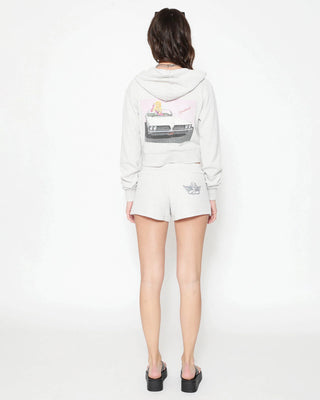 FARE ENOUGH THERMAL ZIP-UP HOODIE