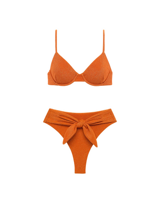 DAINTY BIKINI TOP & PAULA TIE-UP BIKINI BOTTOM