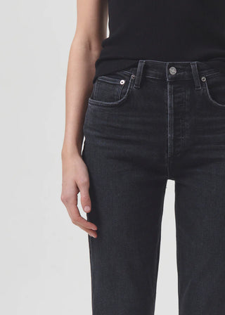 RILEY HIGH RISE STRAIGHT CROP (STRETCH)