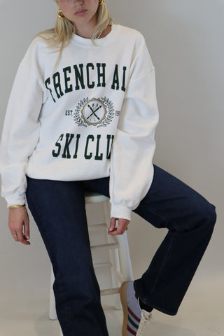 FRENCH ALPS SKI CLUB CREWNECK