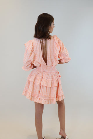 ARI RUFFLE DRESS
