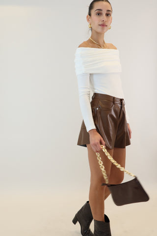 ELLIE OFF SHOULDER SWEATER