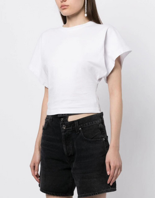 Britt dolman-sleeve cotton T-shirt