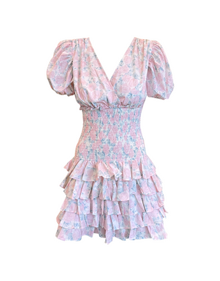 JULIETA RUFFLE DRESS