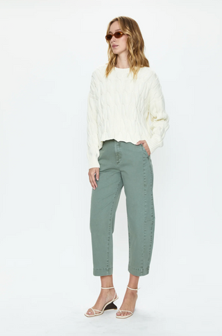 ELI HIGH RISE ARCHED TROUSER