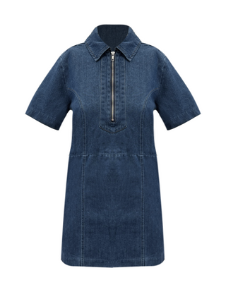 DENIM SHIRT DRESS