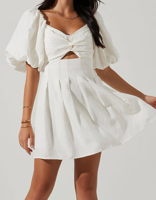 SERILDA PUFF SLEEVE DRESS